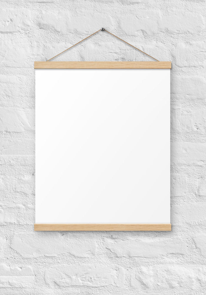 Enhanced Matte Paper Poster With Hanger (in)
