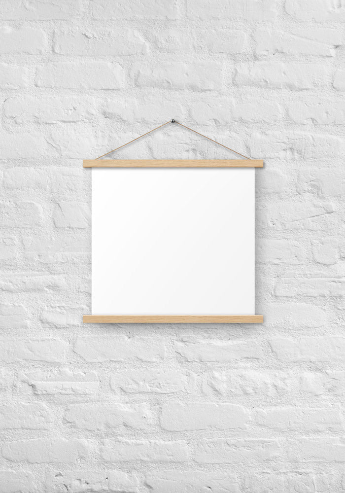 Enhanced Matte Paper Poster With Hanger (in)