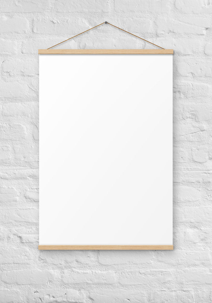 Enhanced Matte Paper Poster With Hanger (in)