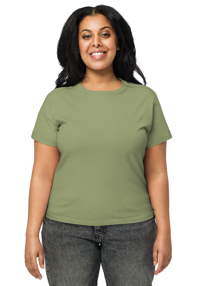 Women's High-Waisted Tee | Cotton Heritage OW1086