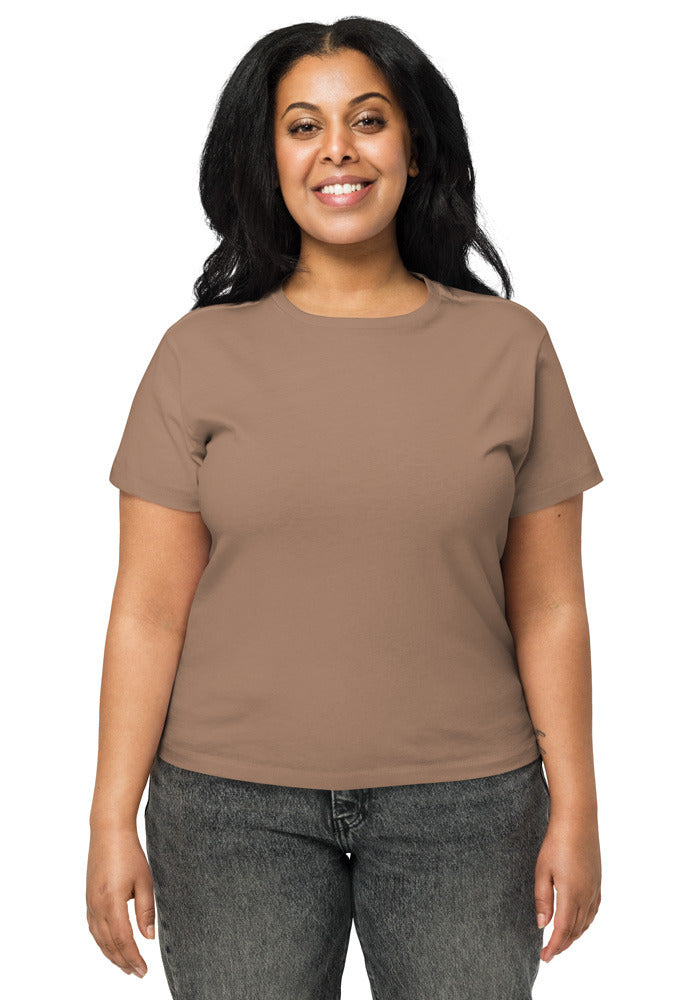 Women's High-Waisted Tee | Cotton Heritage OW1086