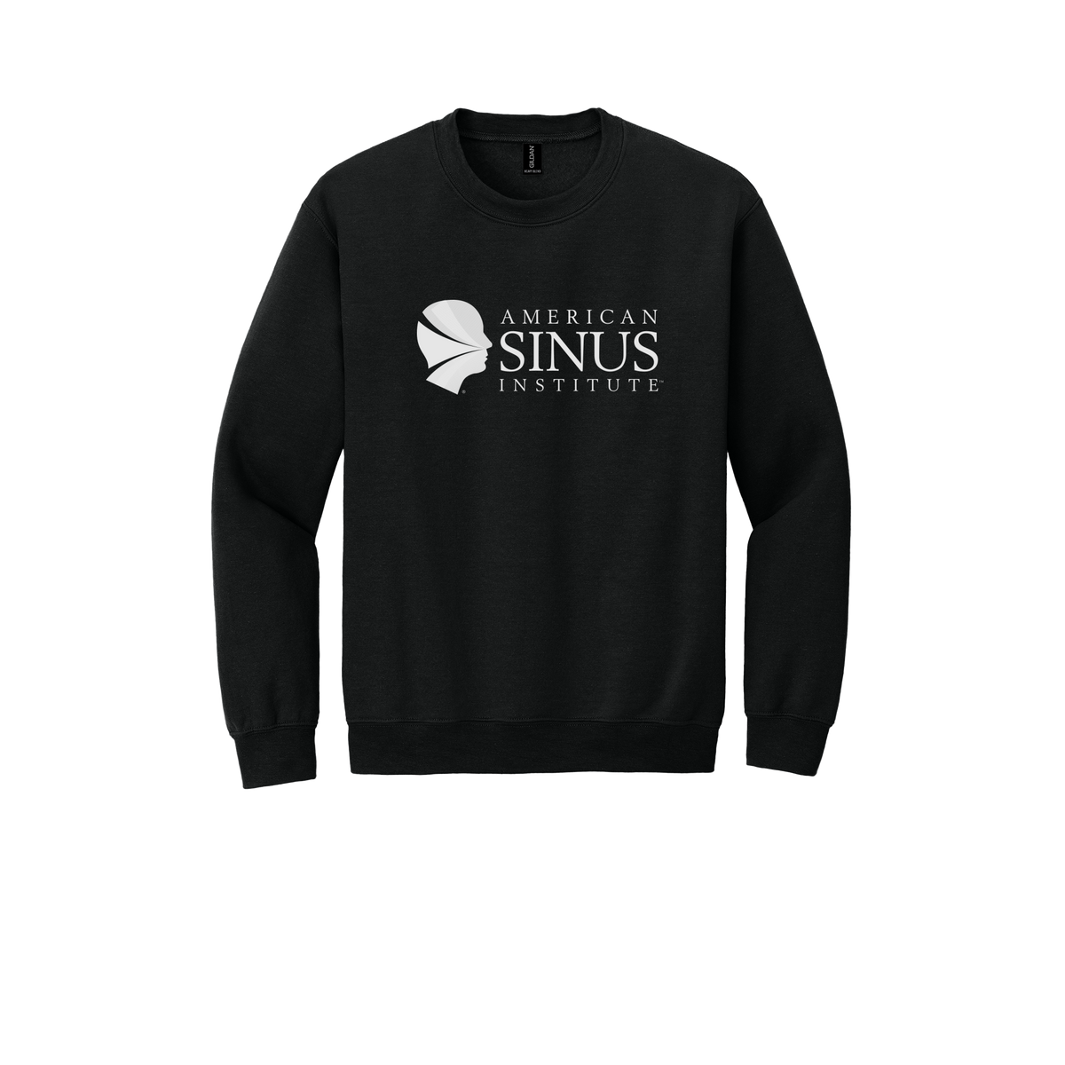 americansinus-clinic-comfort-crewneck-dtf-front-18000-black-flat-front