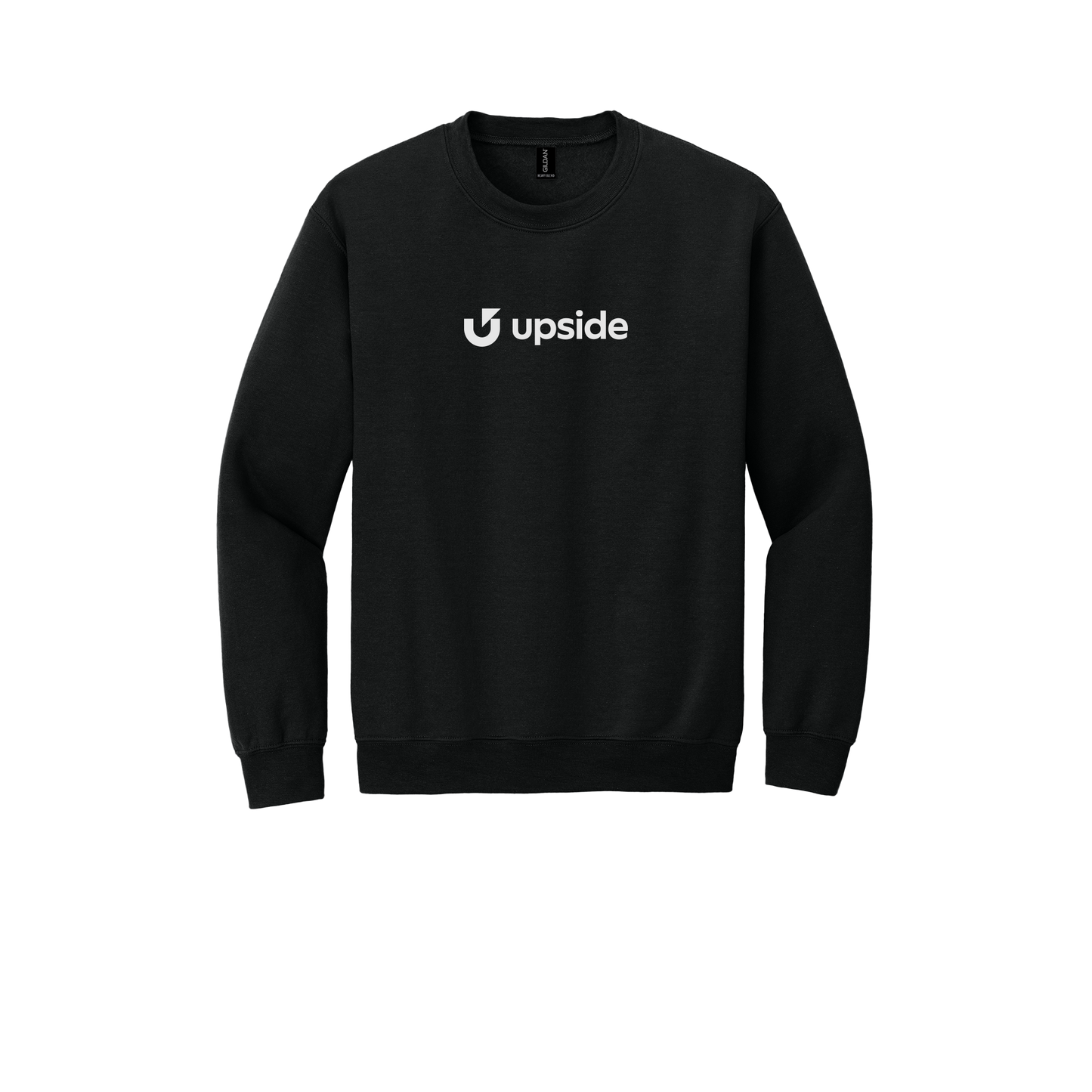 upside-comfort-crewneck-dtf-front-18000-black-flat-front
