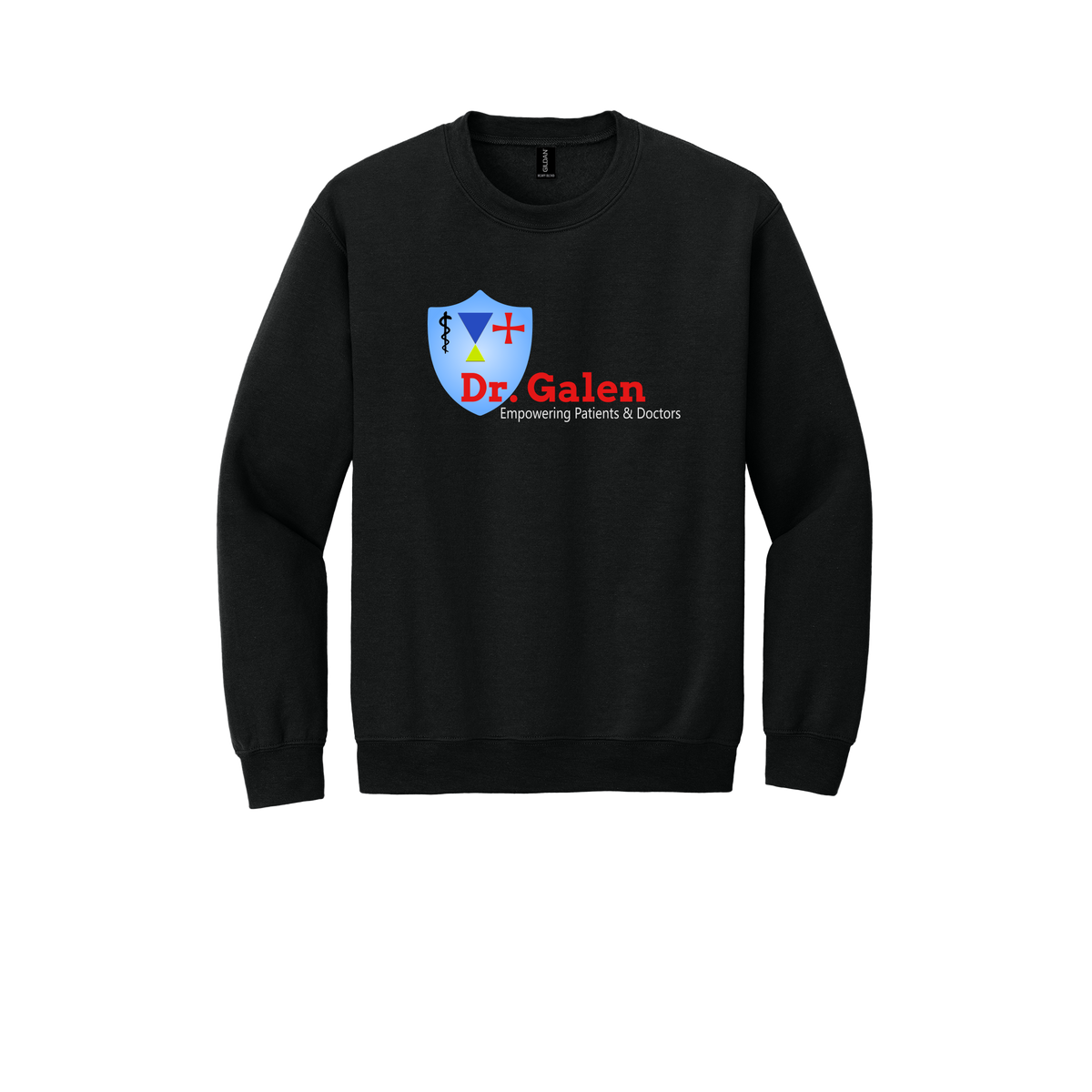 drgalen-clinic-comfort-crewneck-dtf-front-18000-black-flat-front