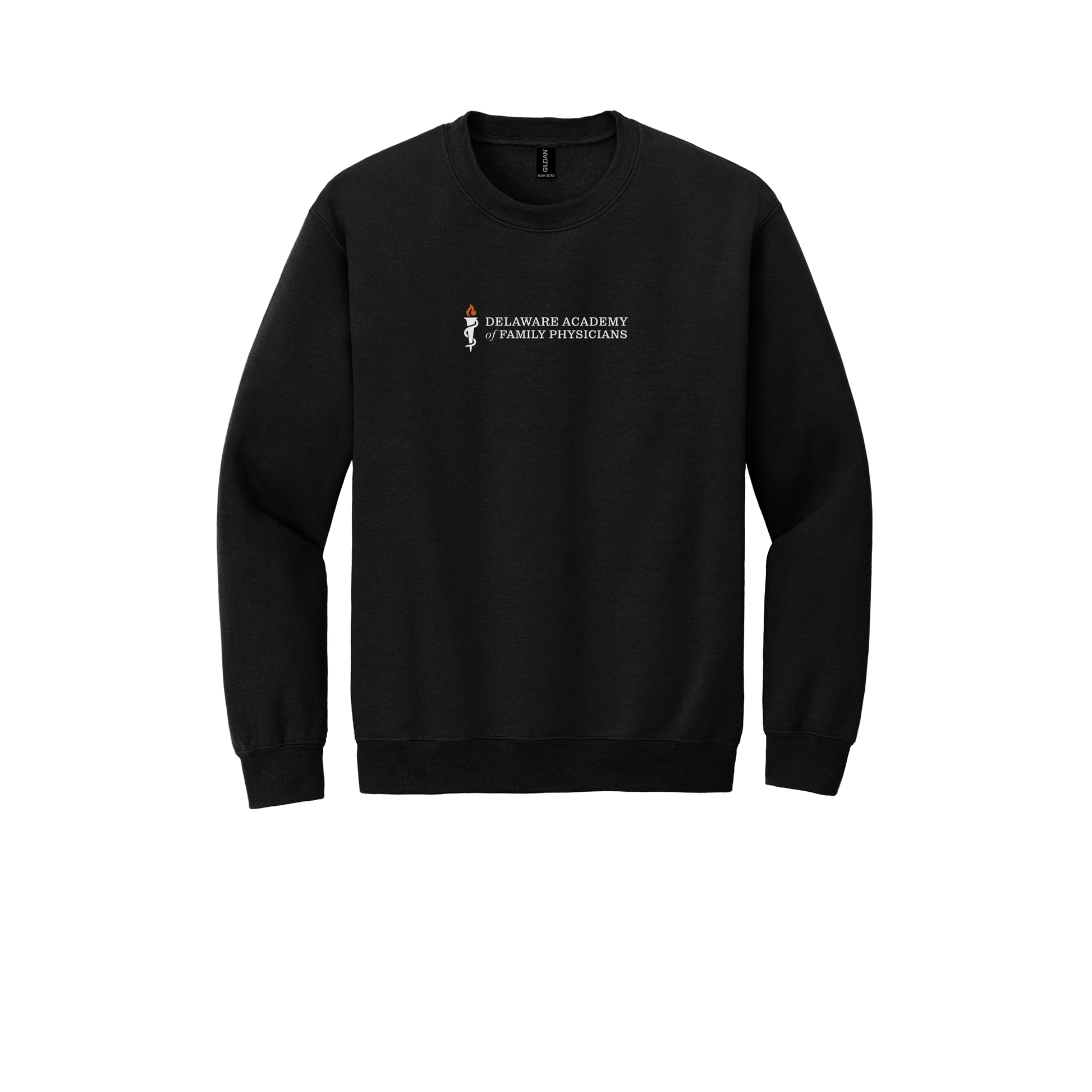 delfamdoc-clinic-comfort-crewneck-dtf-front-18000-black-flat-front