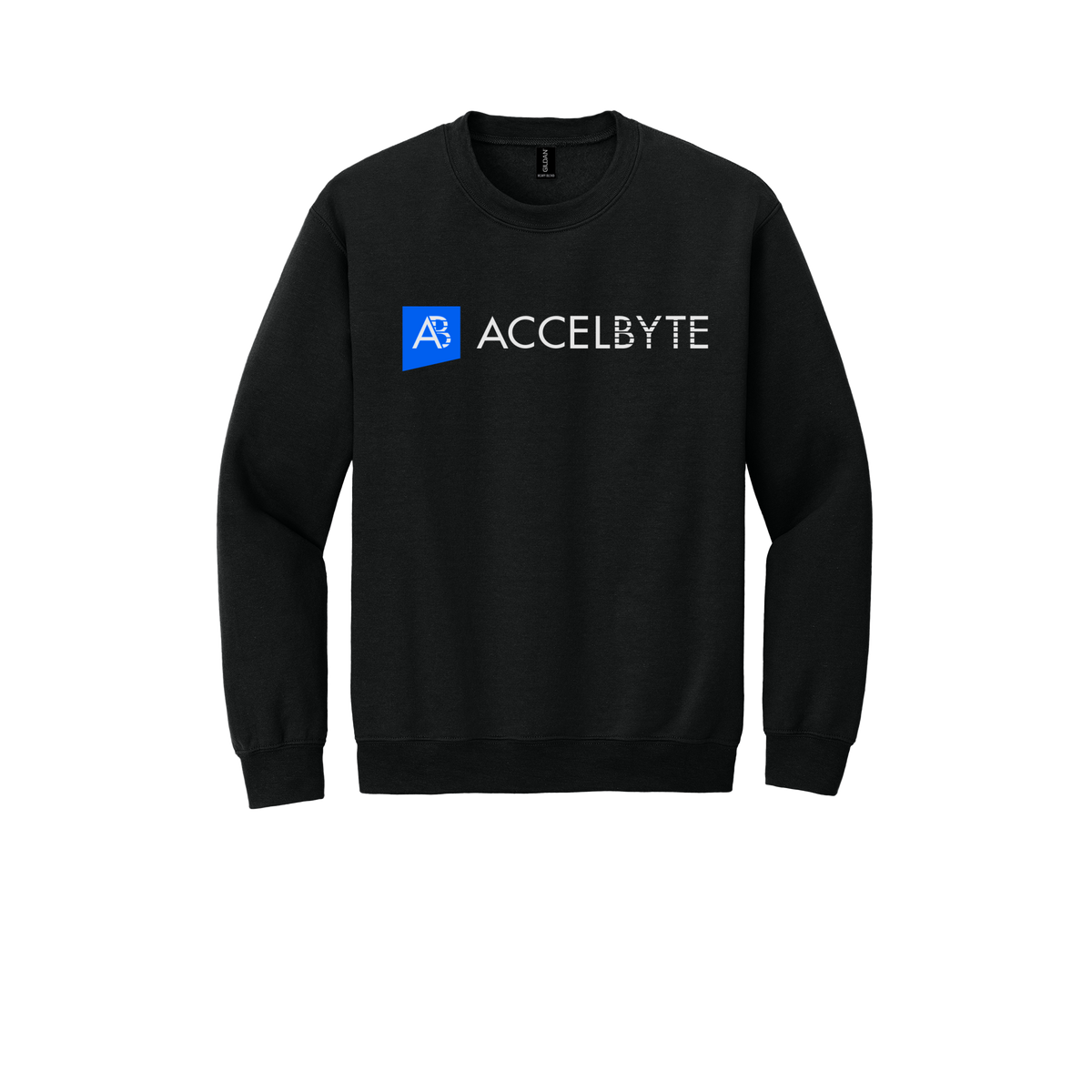 accelbyte-comfort-crewneck-dtf-front-18000-black-flat-front