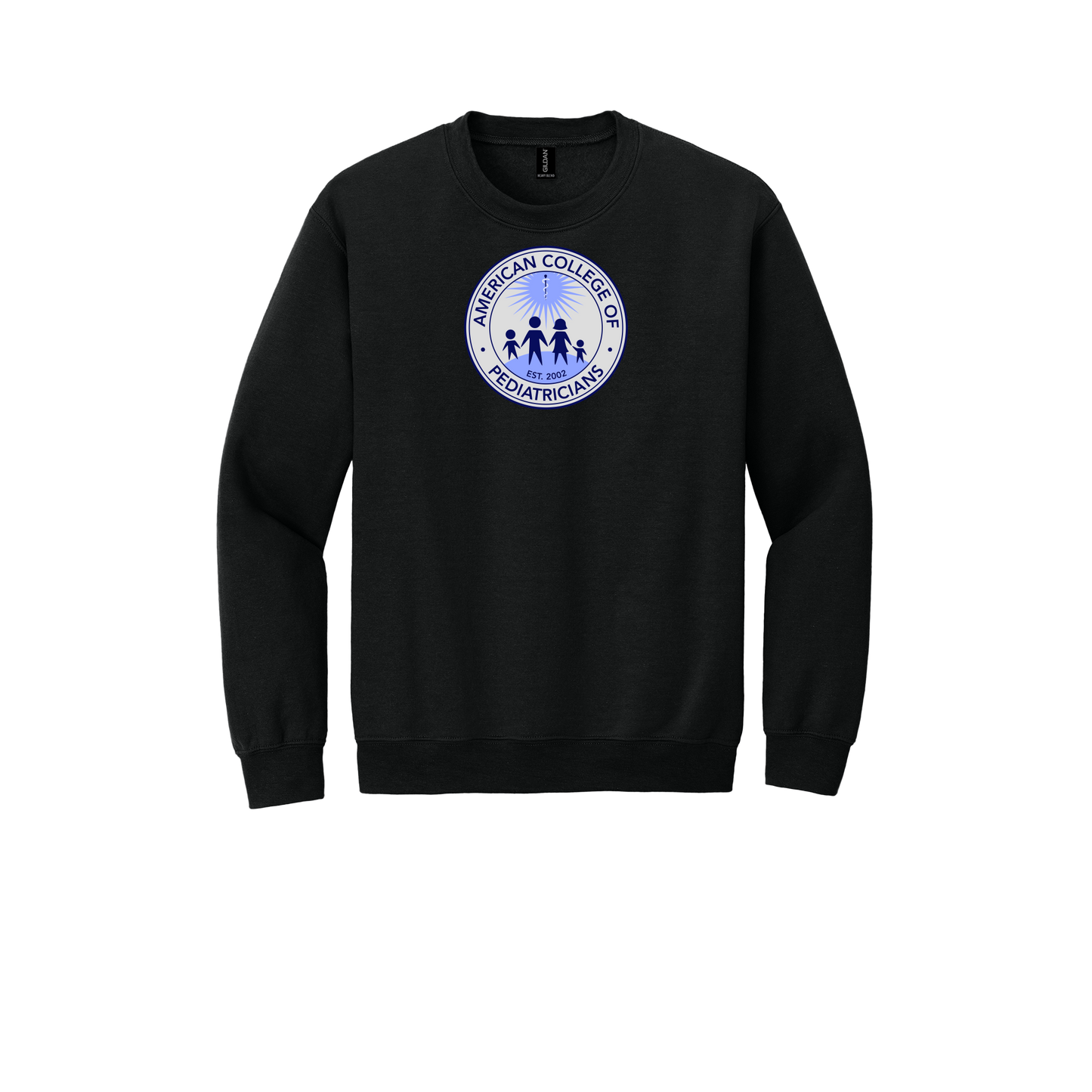 acpeds-clinic-comfort-crewneck-dtf-front-18000-black-flat-front