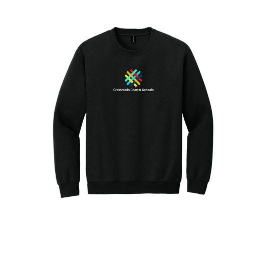 crossroadsschoolskc-comfort-crewneck-dtf-front-18000-black-flat-front