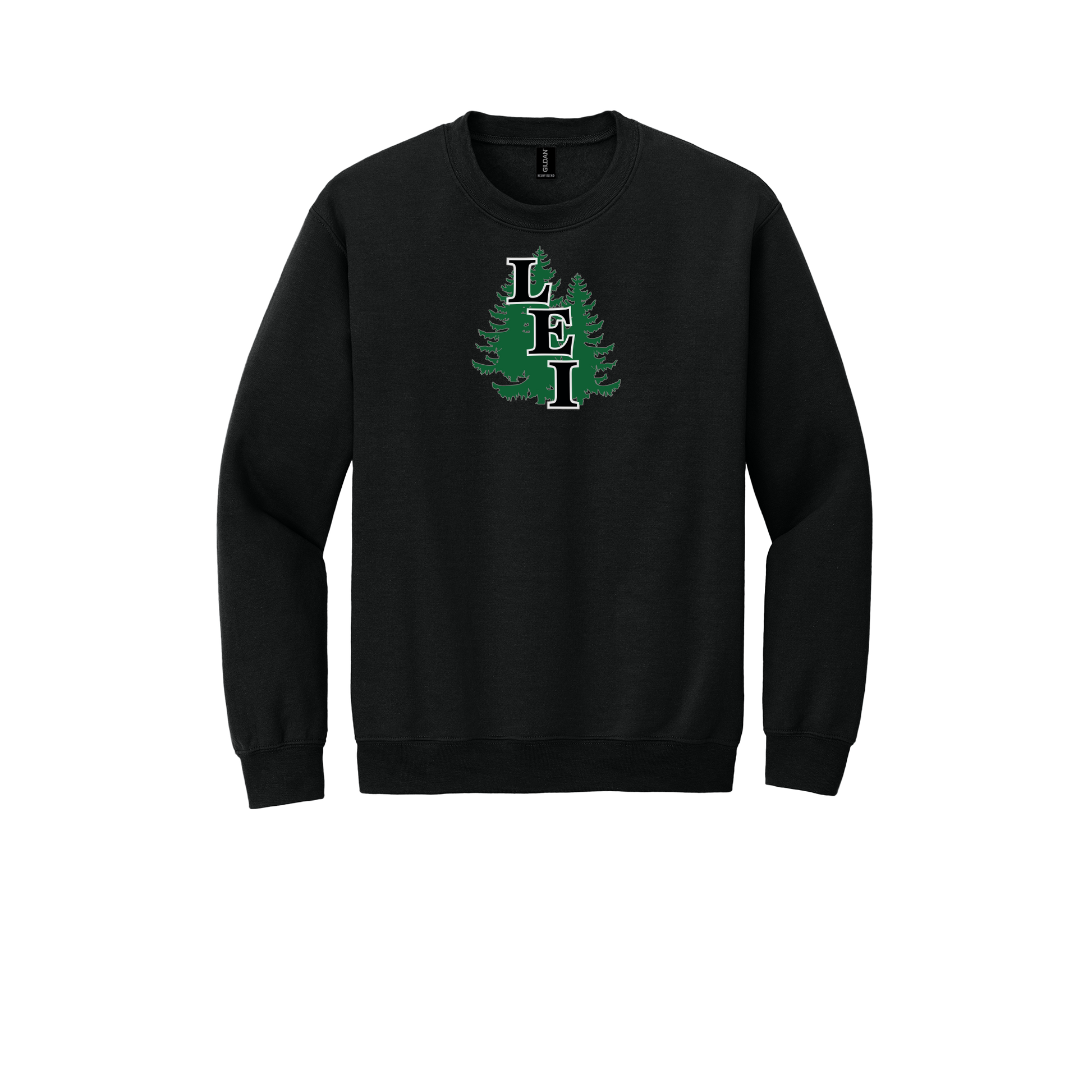 leisite-comfort-crewneck-dtf-front-18000-black-flat-front