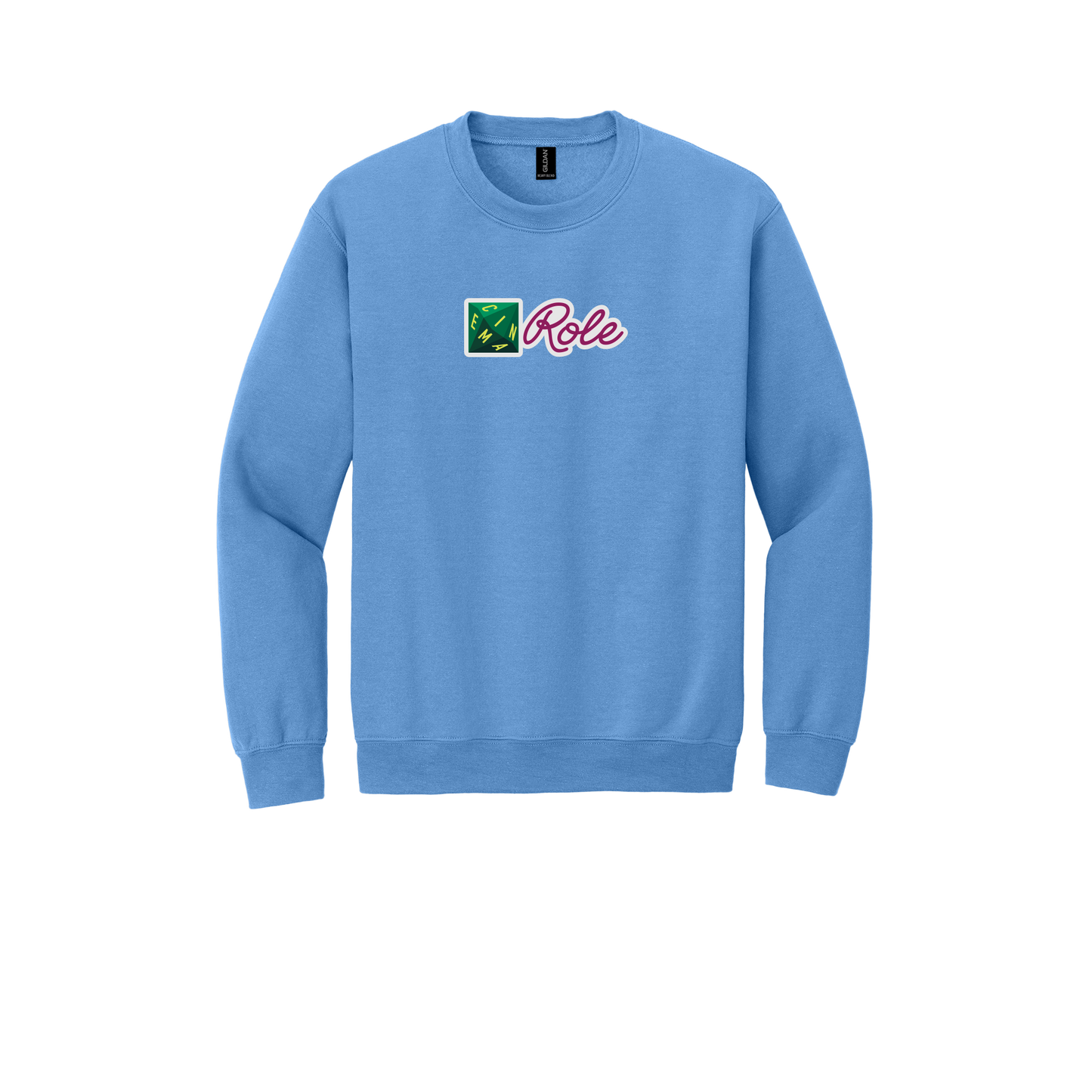 cinemarole-comfort-crewneck-dtf-front-18000-carolinablue-flat-front