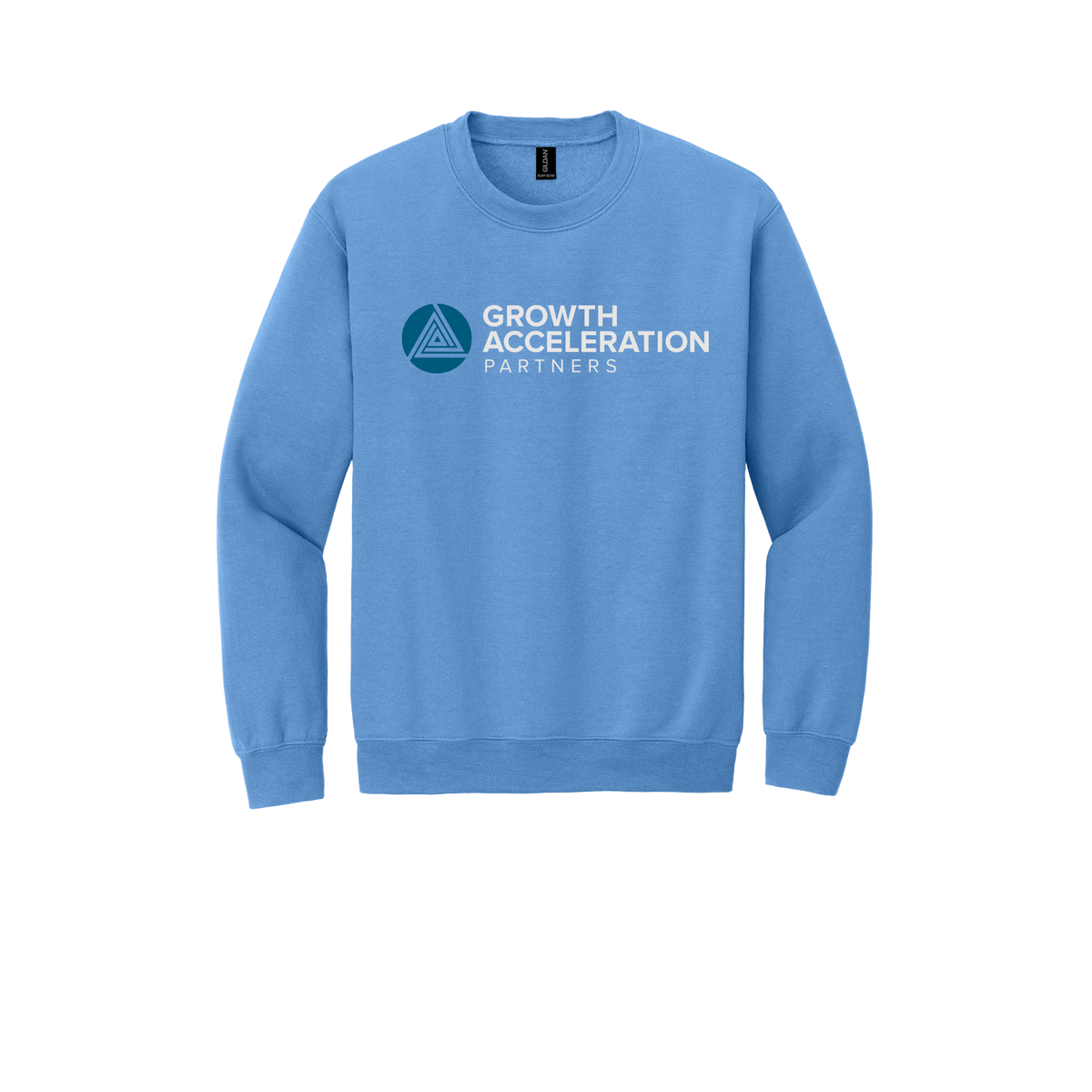 growthaccelerationpartners-comfort-crewneck-dtf-front-18000-carolinablue-flat-front
