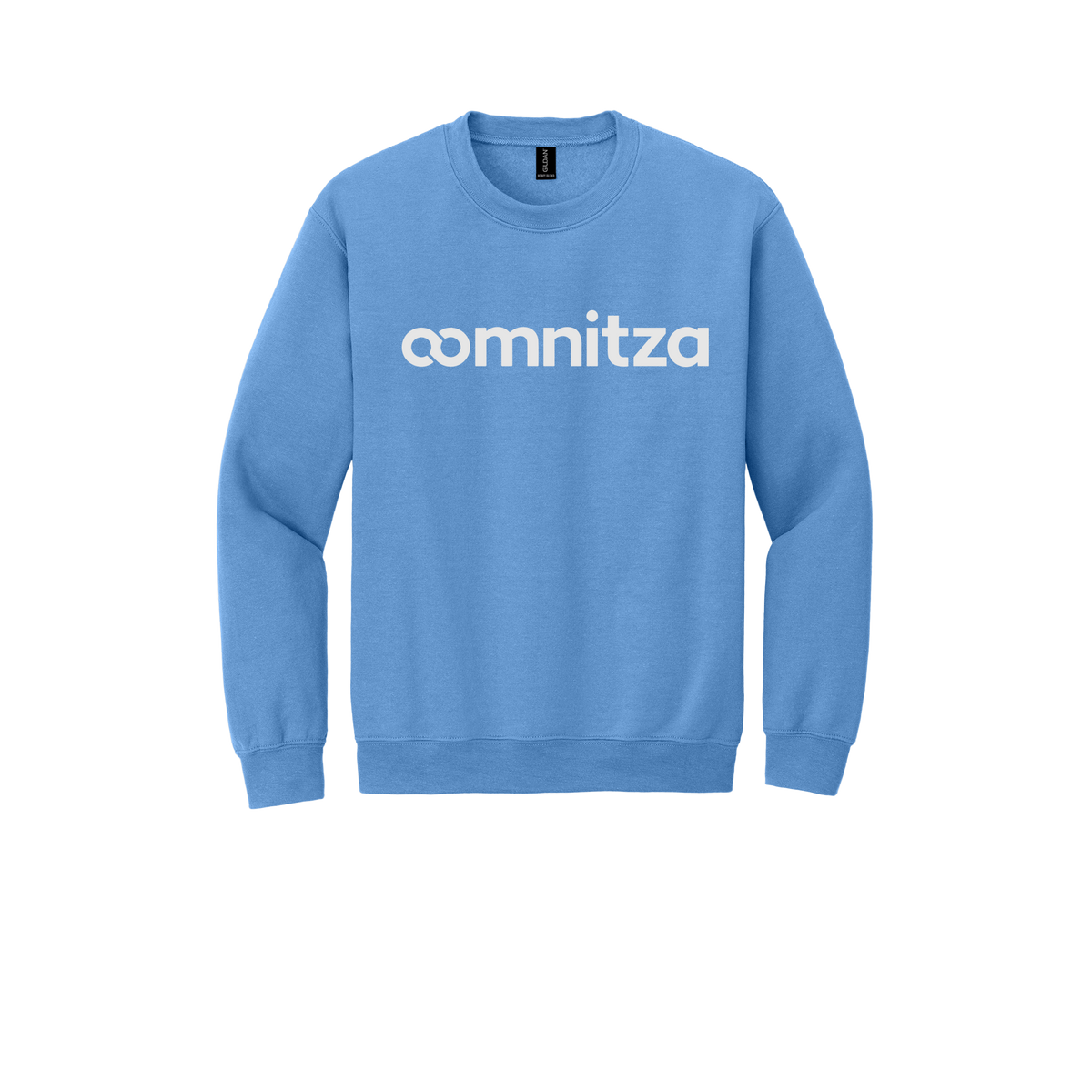 oomnitza-comfort-crewneck-dtf-front-18000-carolinablue-flat-front
