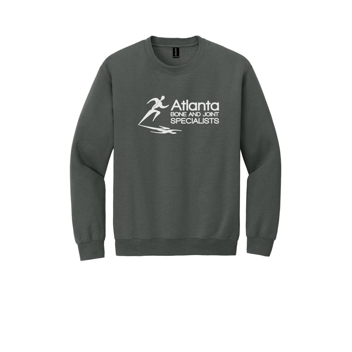 atlantaboneandjoint-clinic-comfort-crewneck-dtf-front-18000-charcoal-flat-front