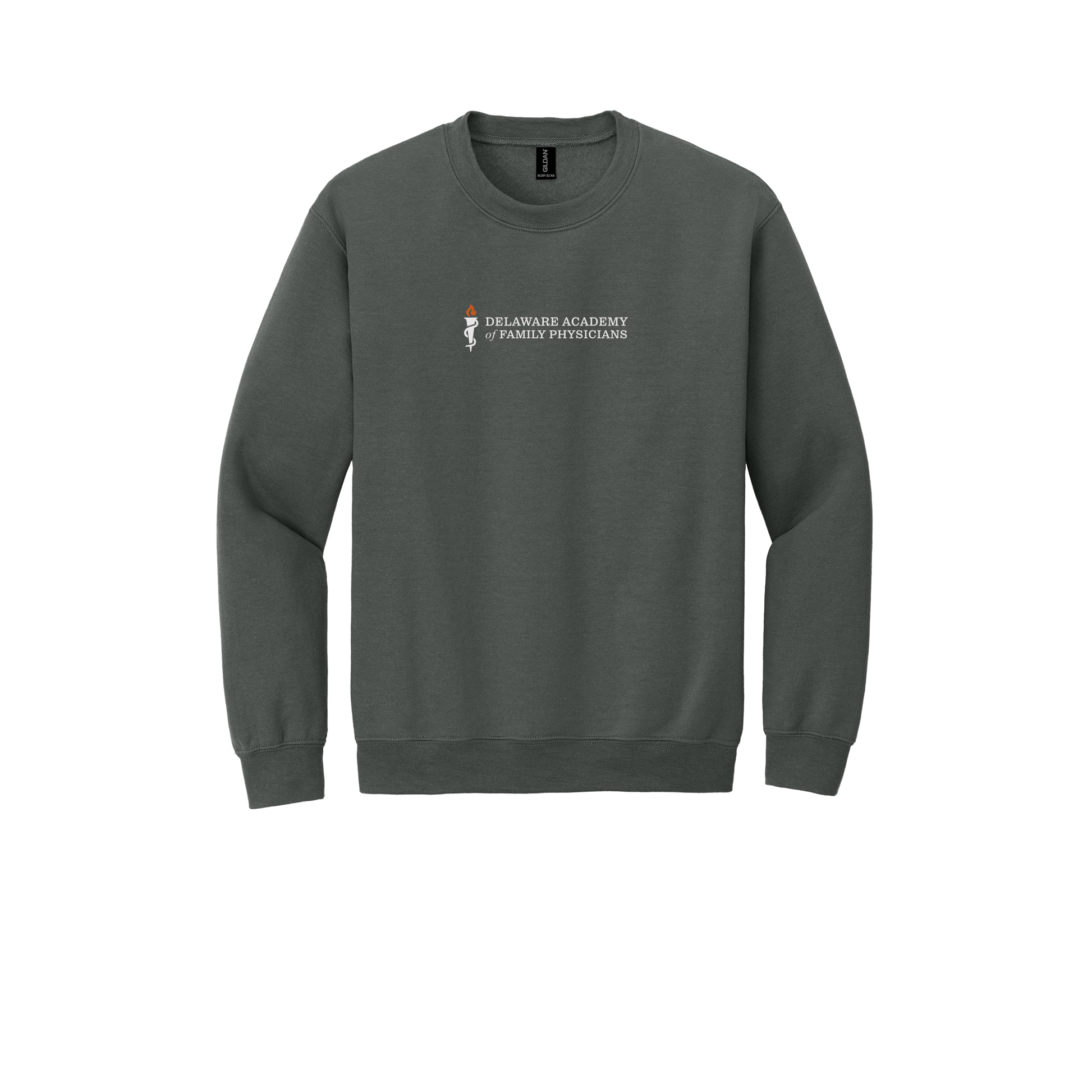 delfamdoc-clinic-comfort-crewneck-dtf-front-18000-charcoal-flat-front