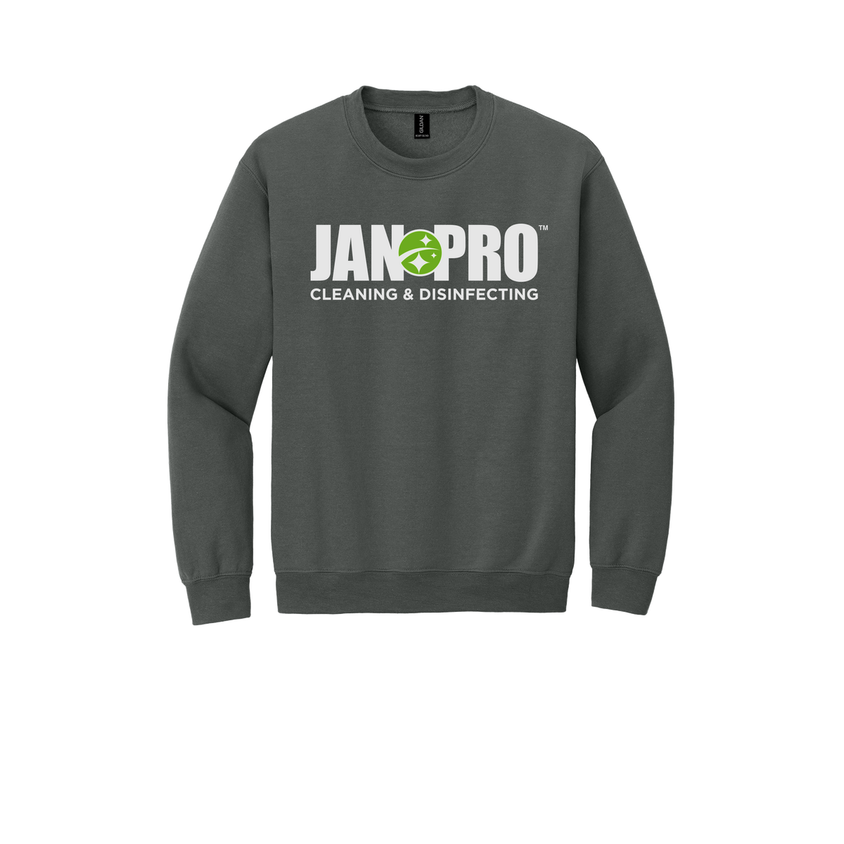jan-pro-comfort-crewneck-dtf-front-18000-charcoal-flat-front