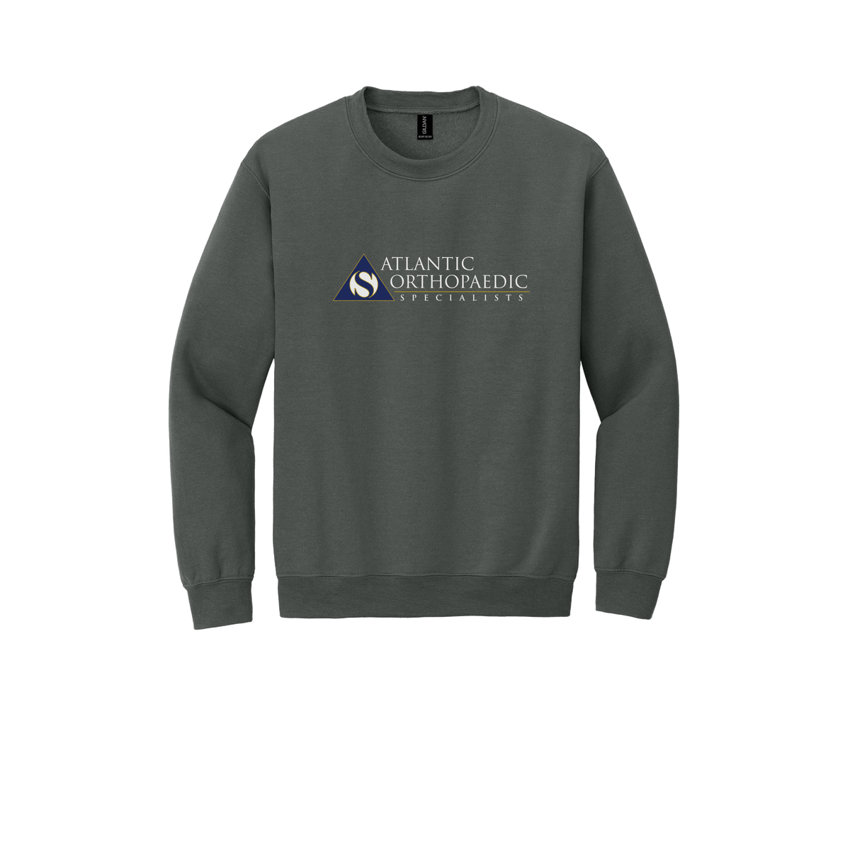 atlanticortho-clinic-comfort-crewneck-dtf-front-18000-charcoal-flat-front