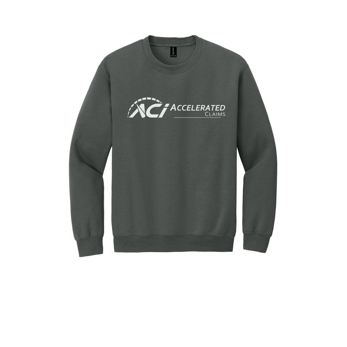 accelclaims-comfort-crewneck-dtf-front-18000-charcoal-flat-front