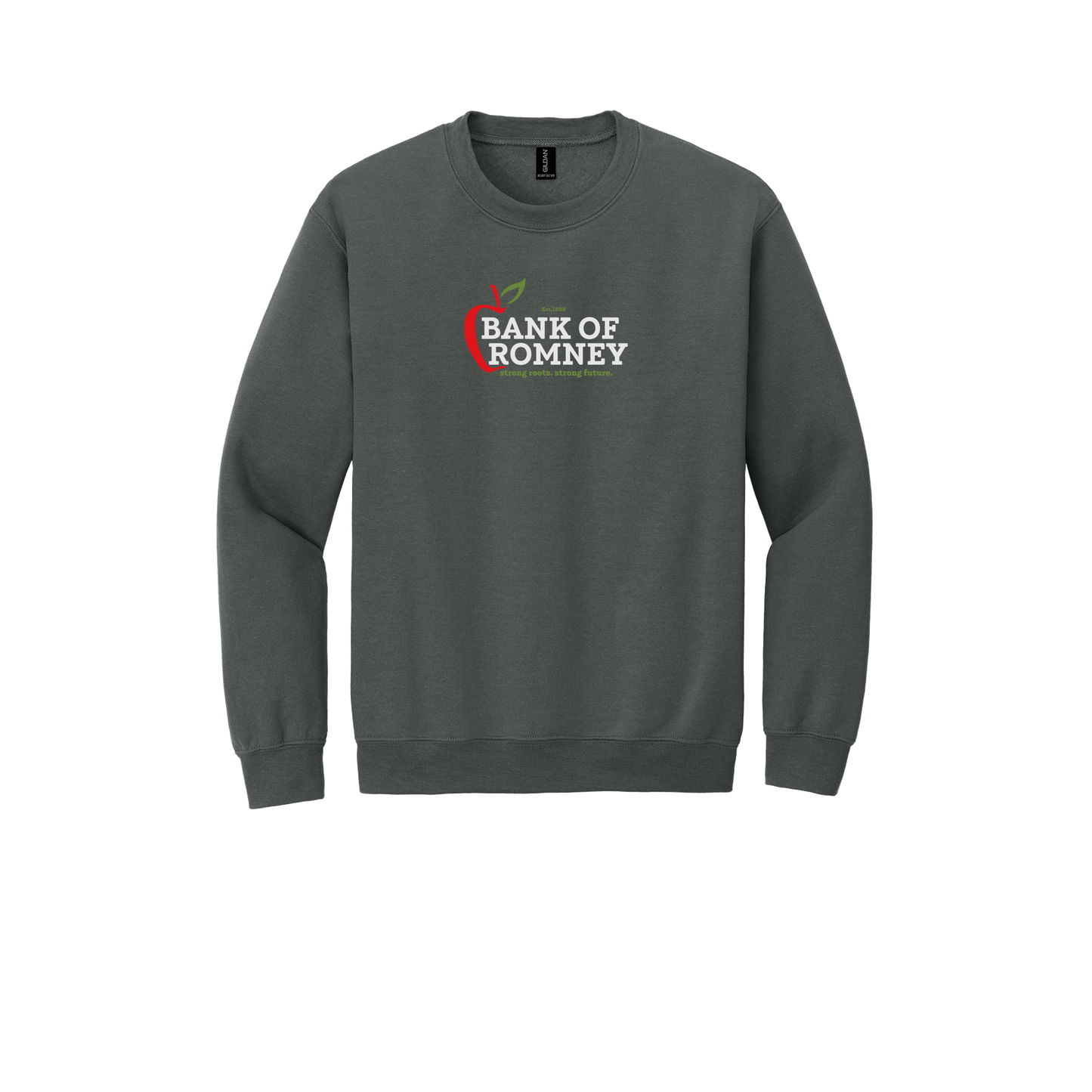 bankofromney-comfort-crewneck-dtf-front-18000-charcoal-flat-front