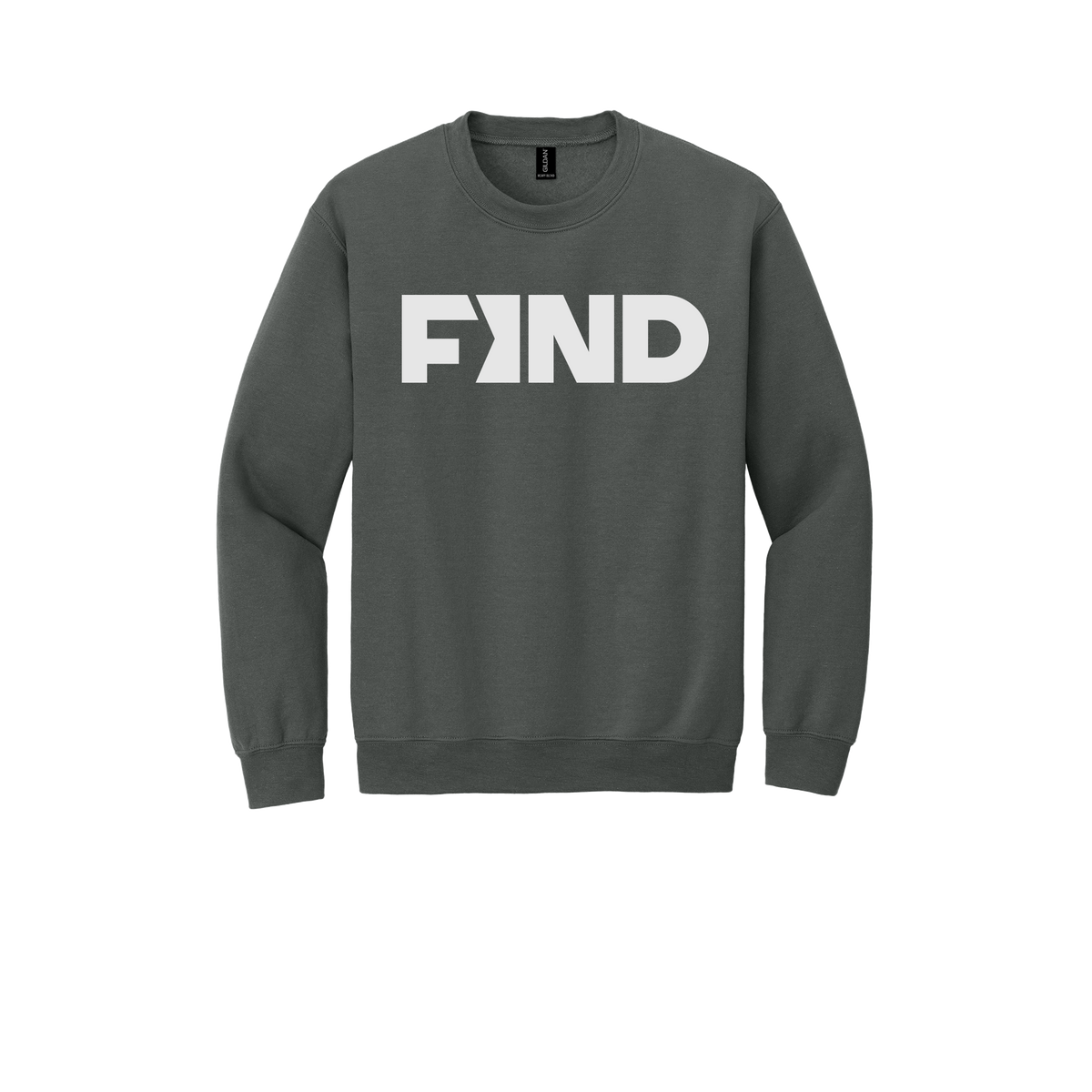 findrealestate-comfort-crewneck-dtf-front-18000-charcoal-flat-front