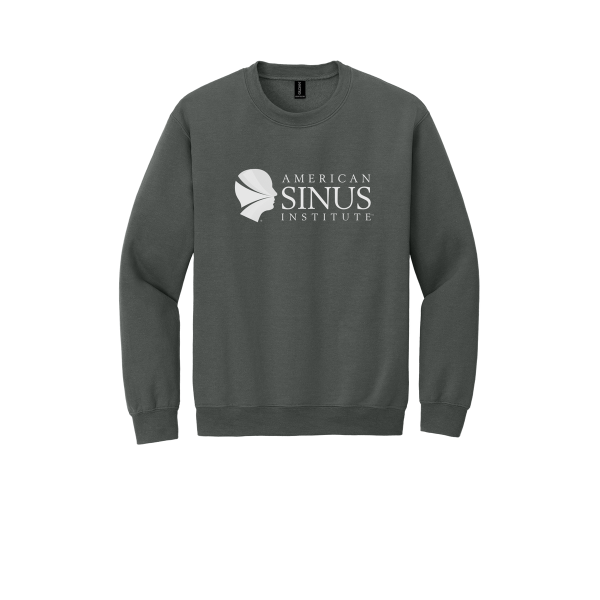 americansinus-clinic-comfort-crewneck-dtf-front-18000-charcoal-flat-front