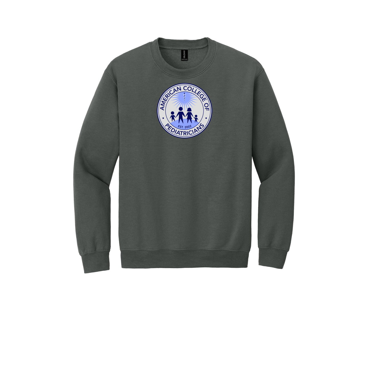 acpeds-clinic-comfort-crewneck-dtf-front-18000-charcoal-flat-front
