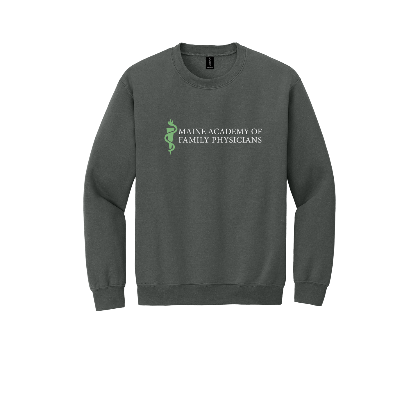 maineafp-clinic-comfort-crewneck-dtf-front-18000-charcoal-flat-front