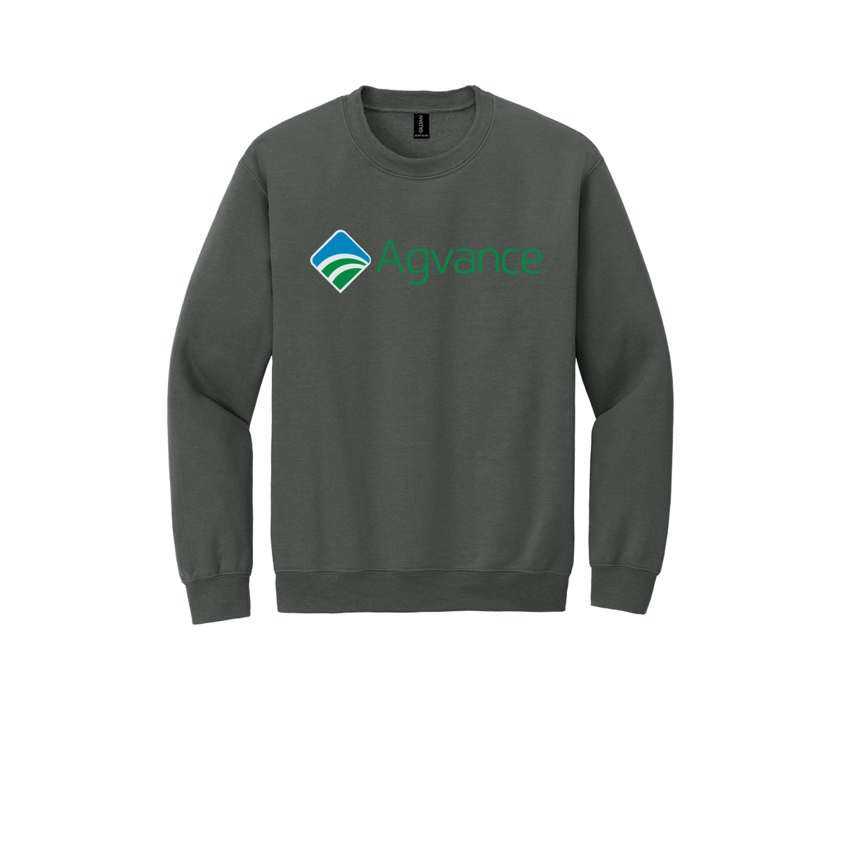 agvance-comfort-crewneck-dtf-front-18000-charcoal-flat-front
