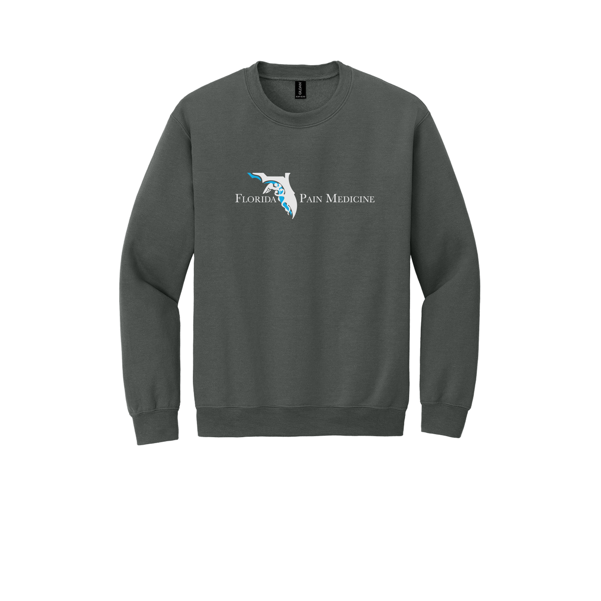floridapainmedicine-clinic-comfort-crewneck-dtf-front-18000-charcoal-flat-front
