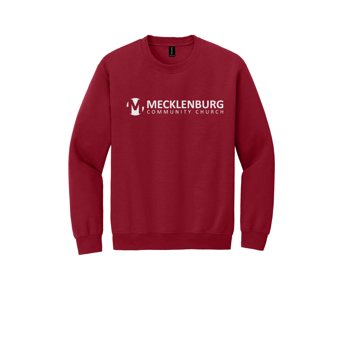 mecklenburg-comfort-crewneck-dtf-front-18000-cherryred-flat-front