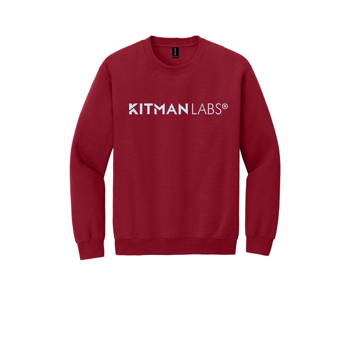 kitmanlabs-comfort-crewneck-dtf-front-18000-cherryred-flat-front