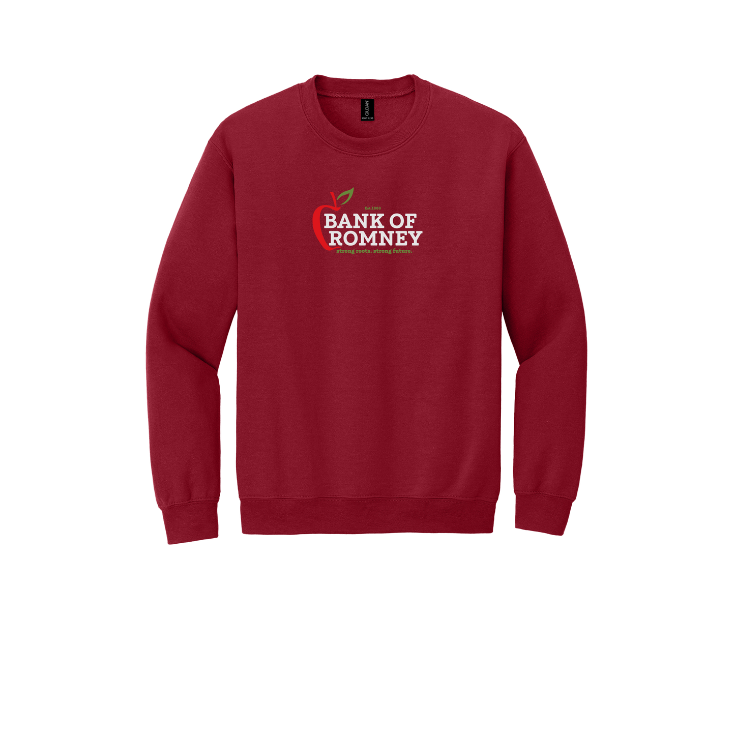 bankofromney-comfort-crewneck-dtf-front-18000-cherryred-flat-front