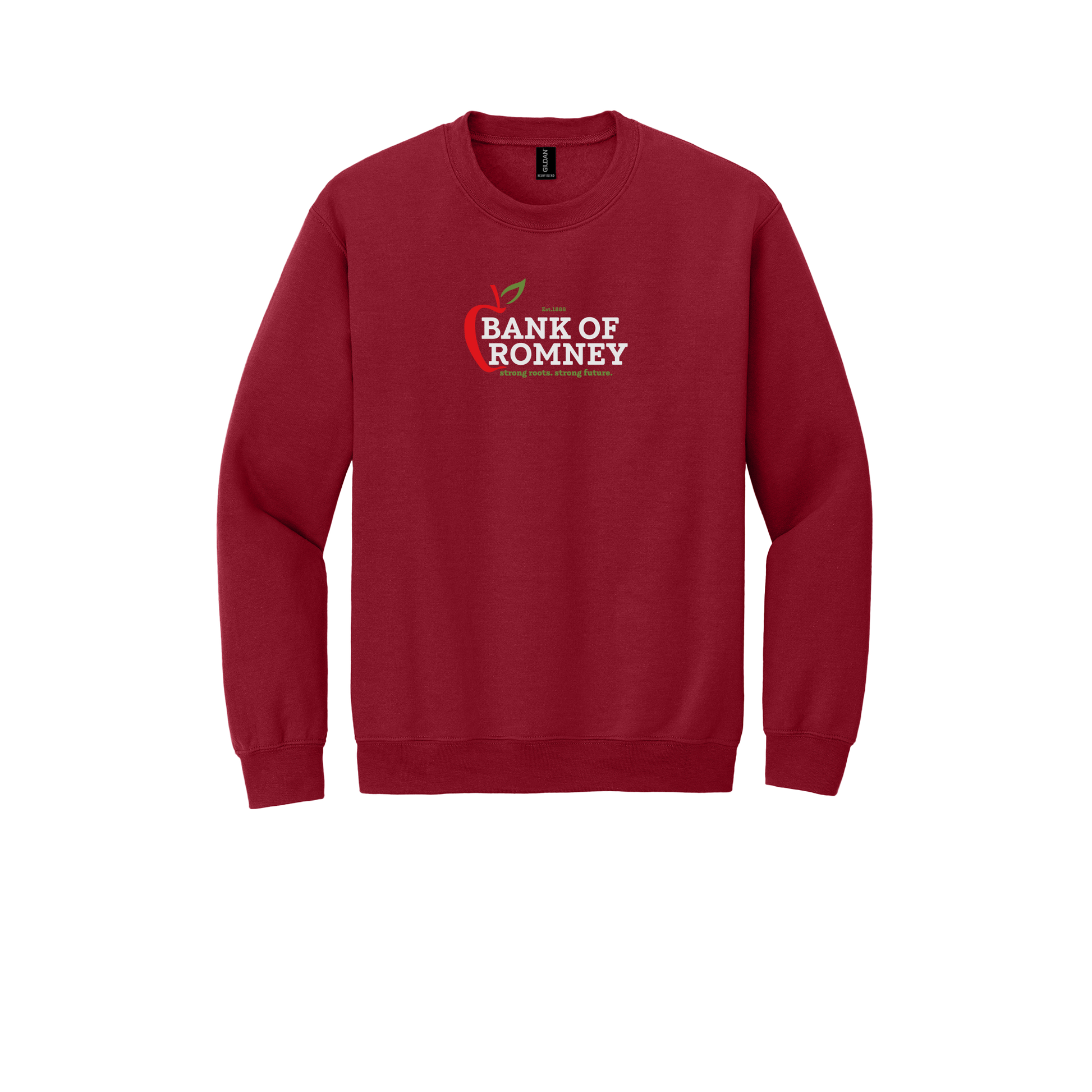 bankofromney-comfort-crewneck-dtf-front-18000-cherryred-flat-front