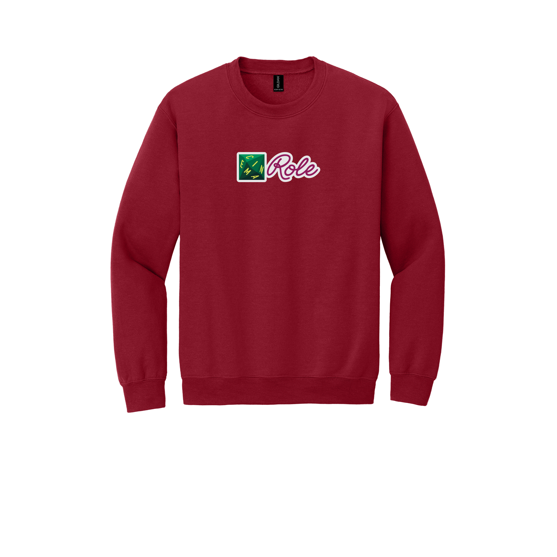 cinemarole-comfort-crewneck-dtf-front-18000-cherryred-flat-front