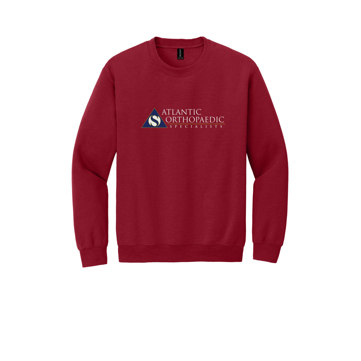 atlanticortho-clinic-comfort-crewneck-dtf-front-18000-cherryred-flat-front