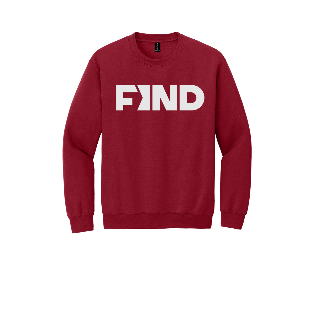 findrealestate-comfort-crewneck-dtf-front-18000-cherryred-flat-front