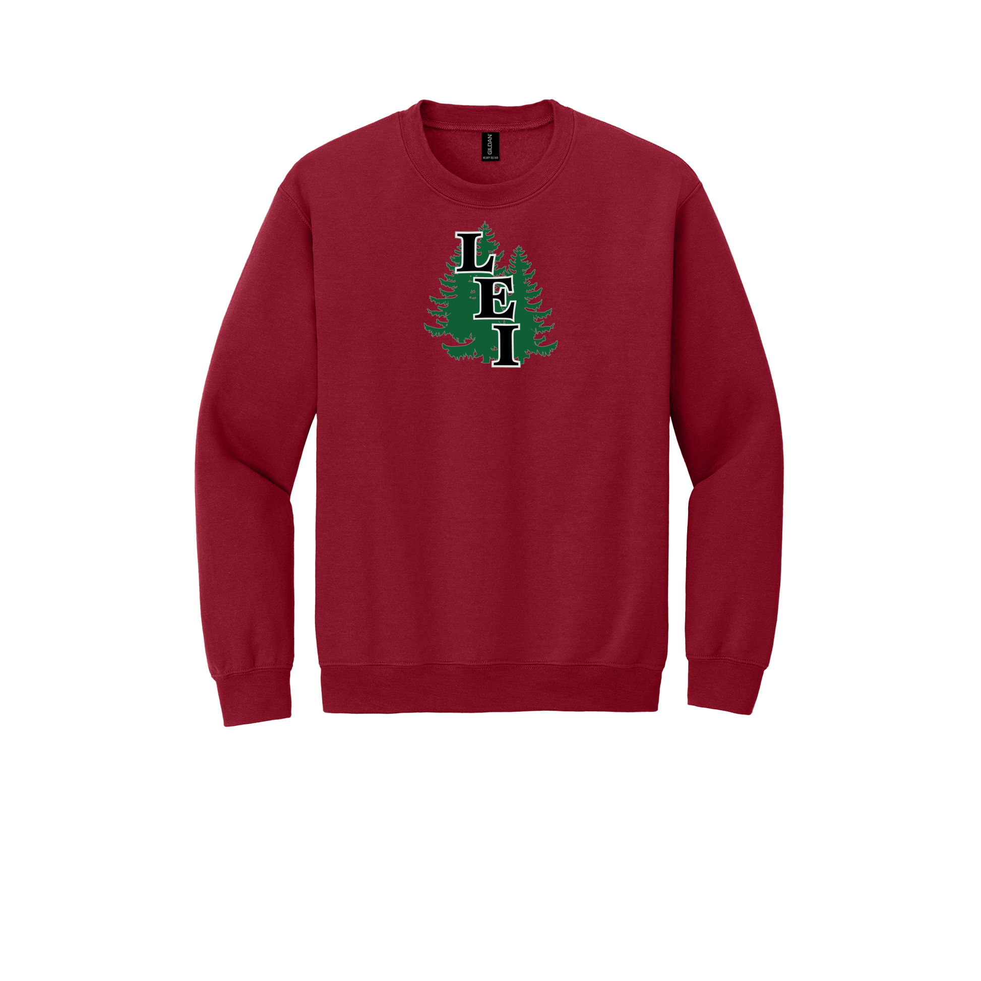 leisite-comfort-crewneck-dtf-front-18000-cherryred-flat-front