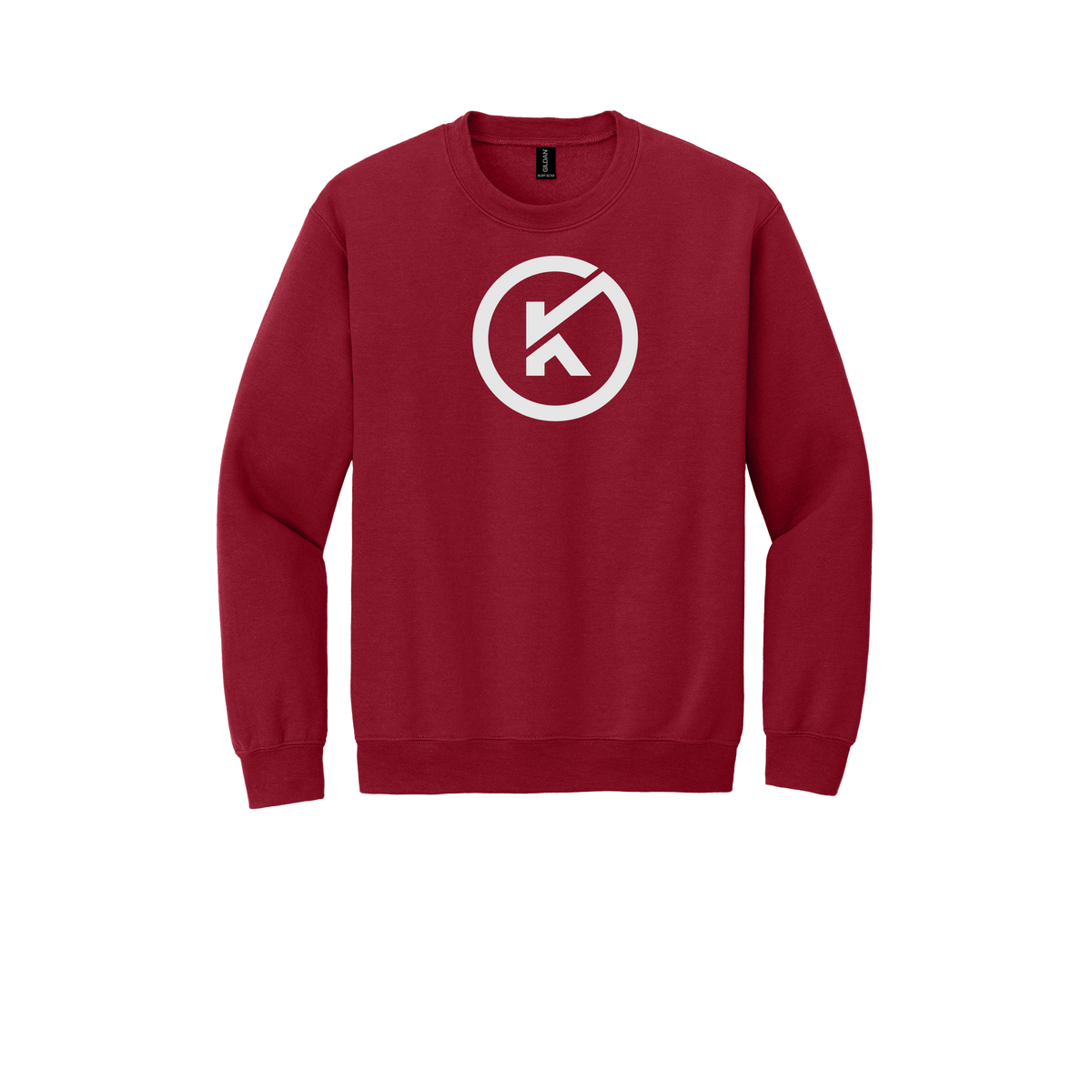 kitmanlabs-comfort-crewneck-dtf-front-18000-cherryred-flat-front