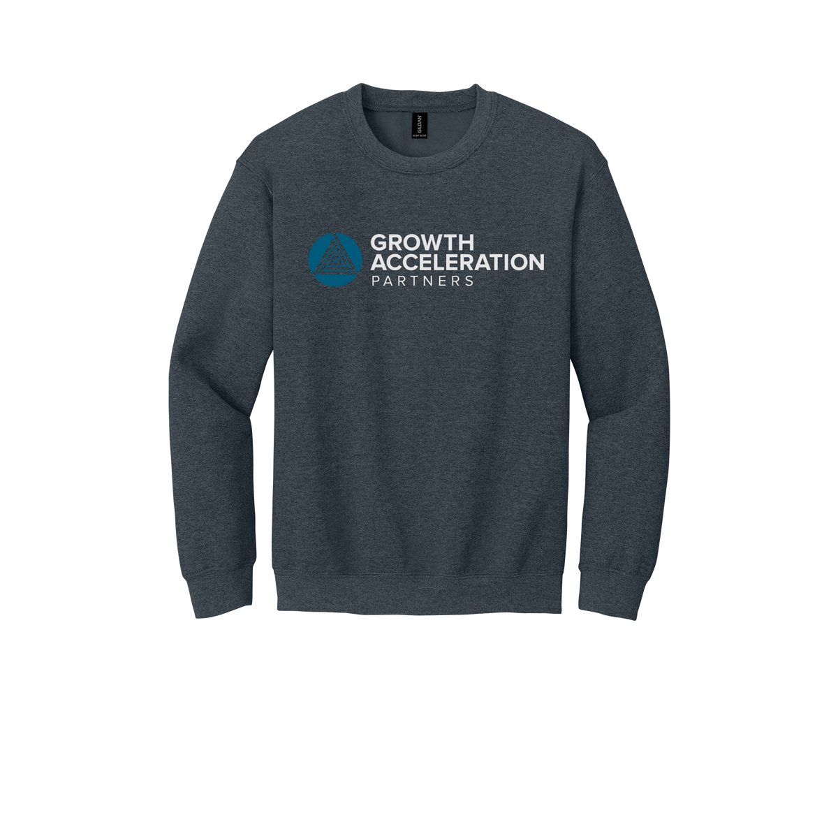 growthaccelerationpartners-comfort-crewneck-dtf-front-18000-darkheather-flat-front