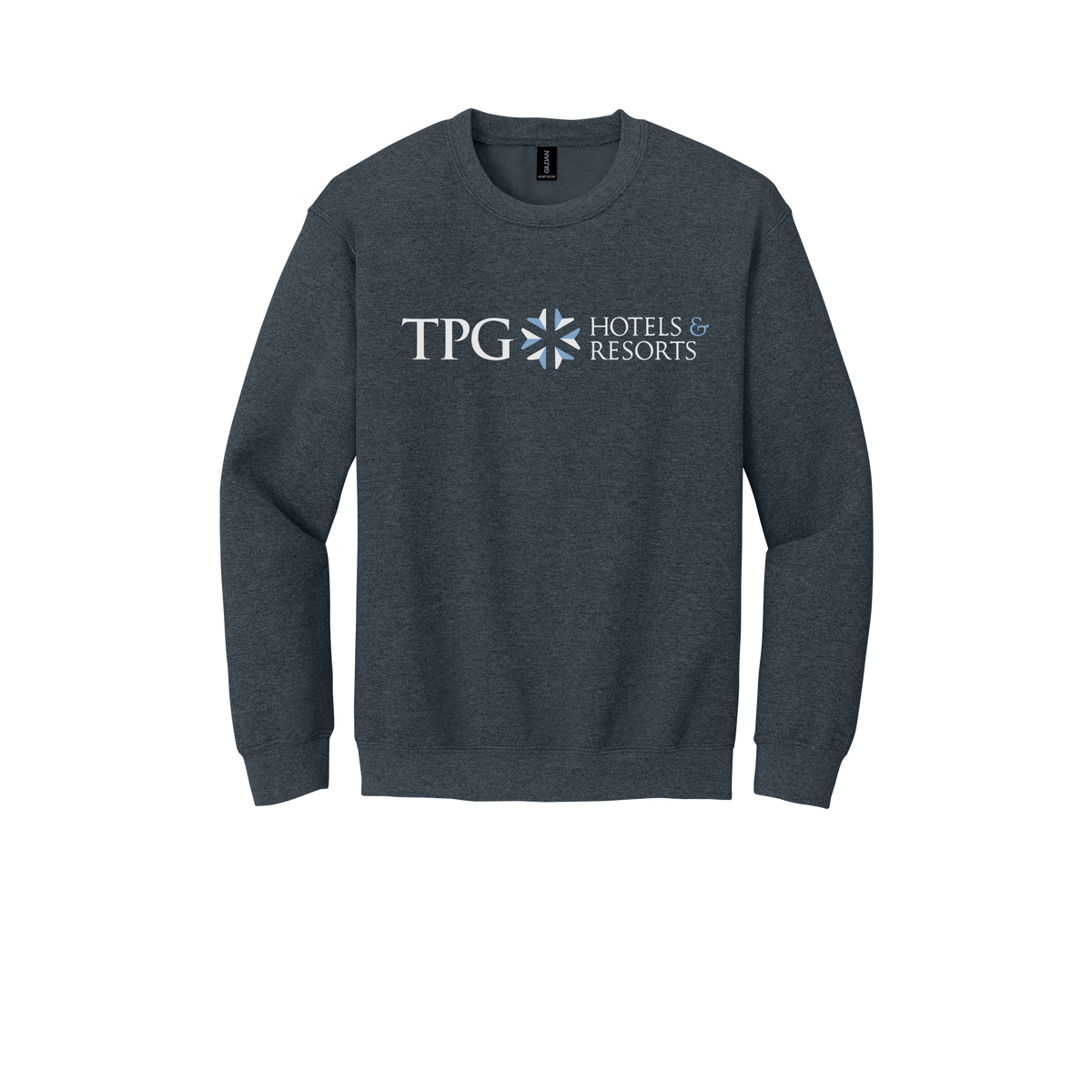 tpghotelsandresorts-comfort-crewneck-dtf-front-18000-darkheather-flat-front