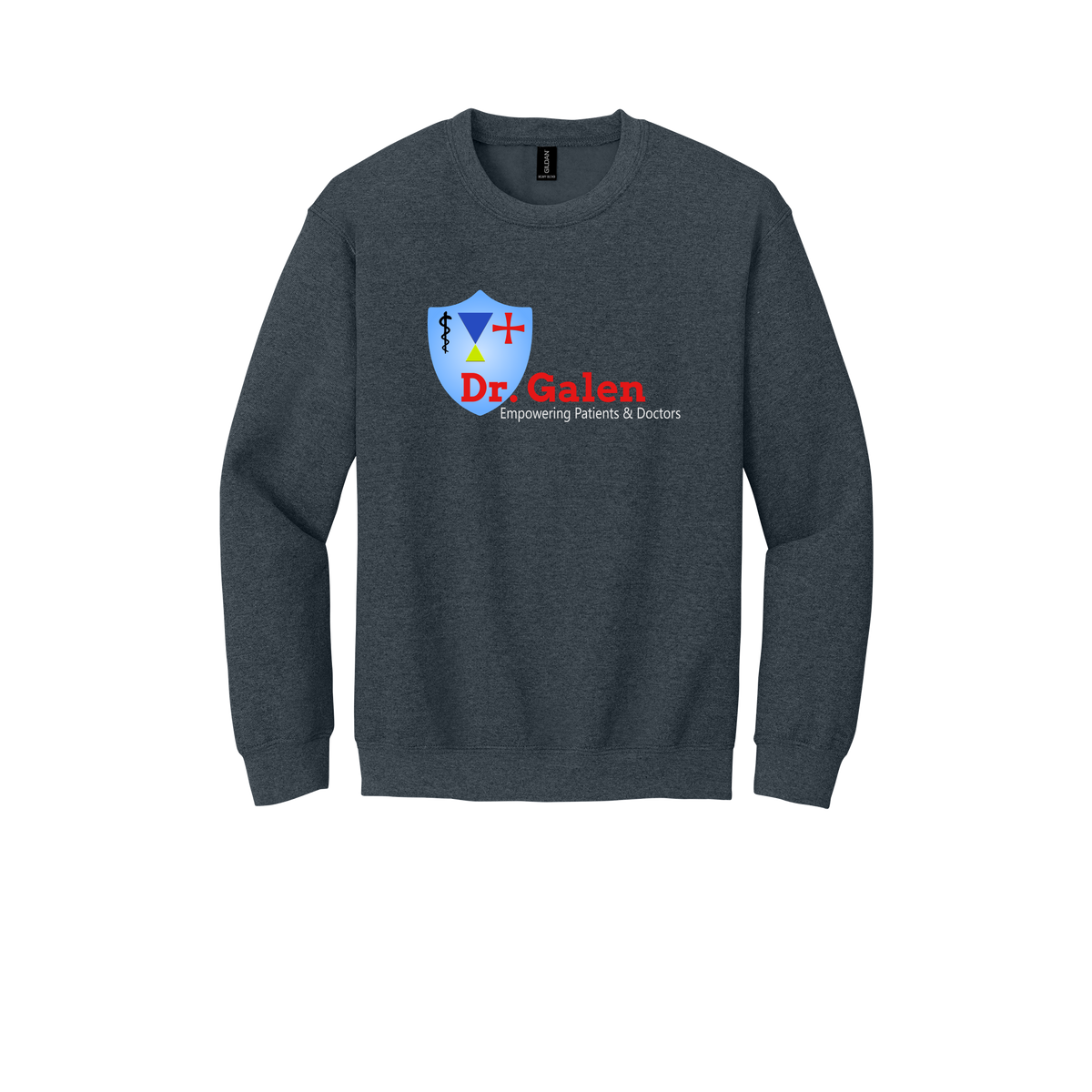 drgalen-clinic-comfort-crewneck-dtf-front-18000-darkheather-flat-front