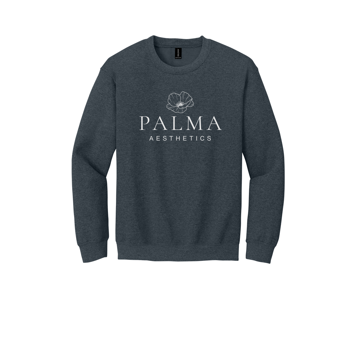 palmaaesthetics-clinic-comfort-crewneck-dtf-front-18000-darkheather-flat-front