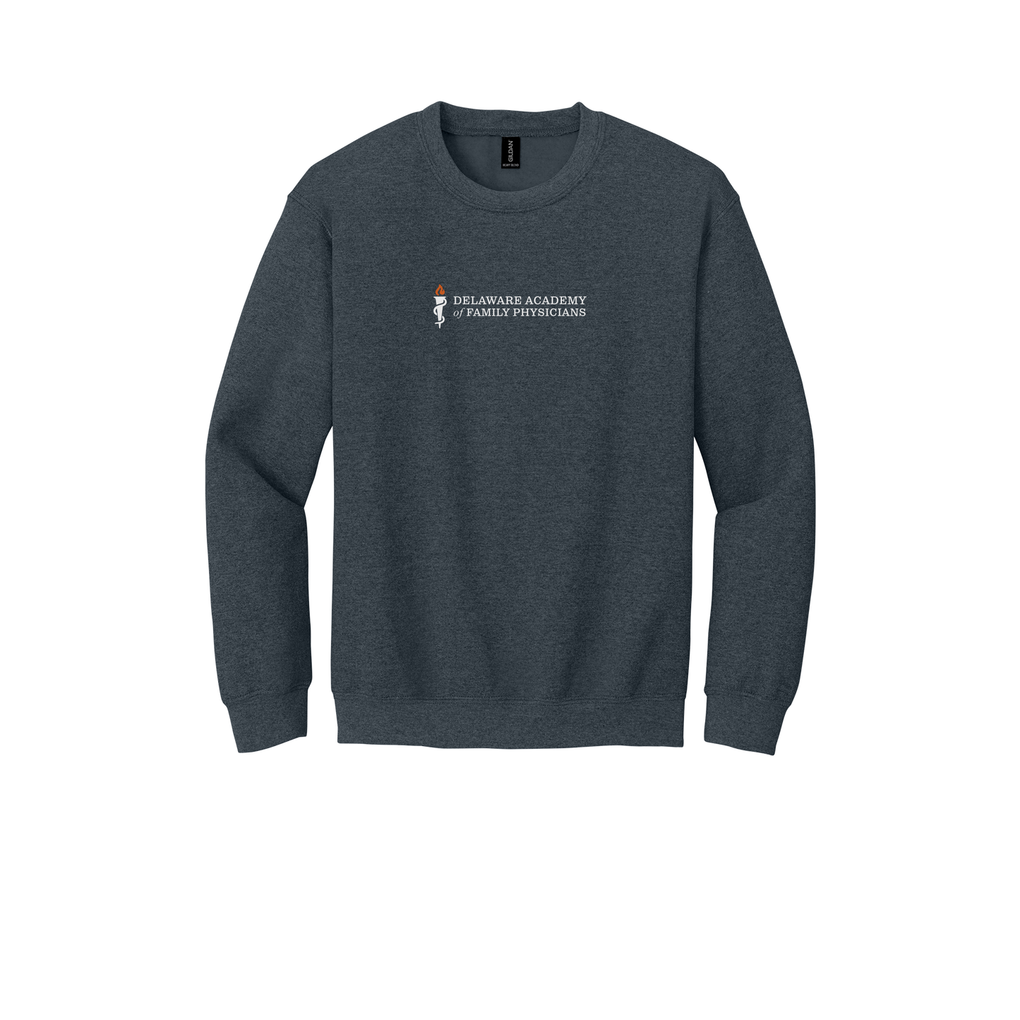 delfamdoc-clinic-comfort-crewneck-dtf-front-18000-darkheather-flat-front