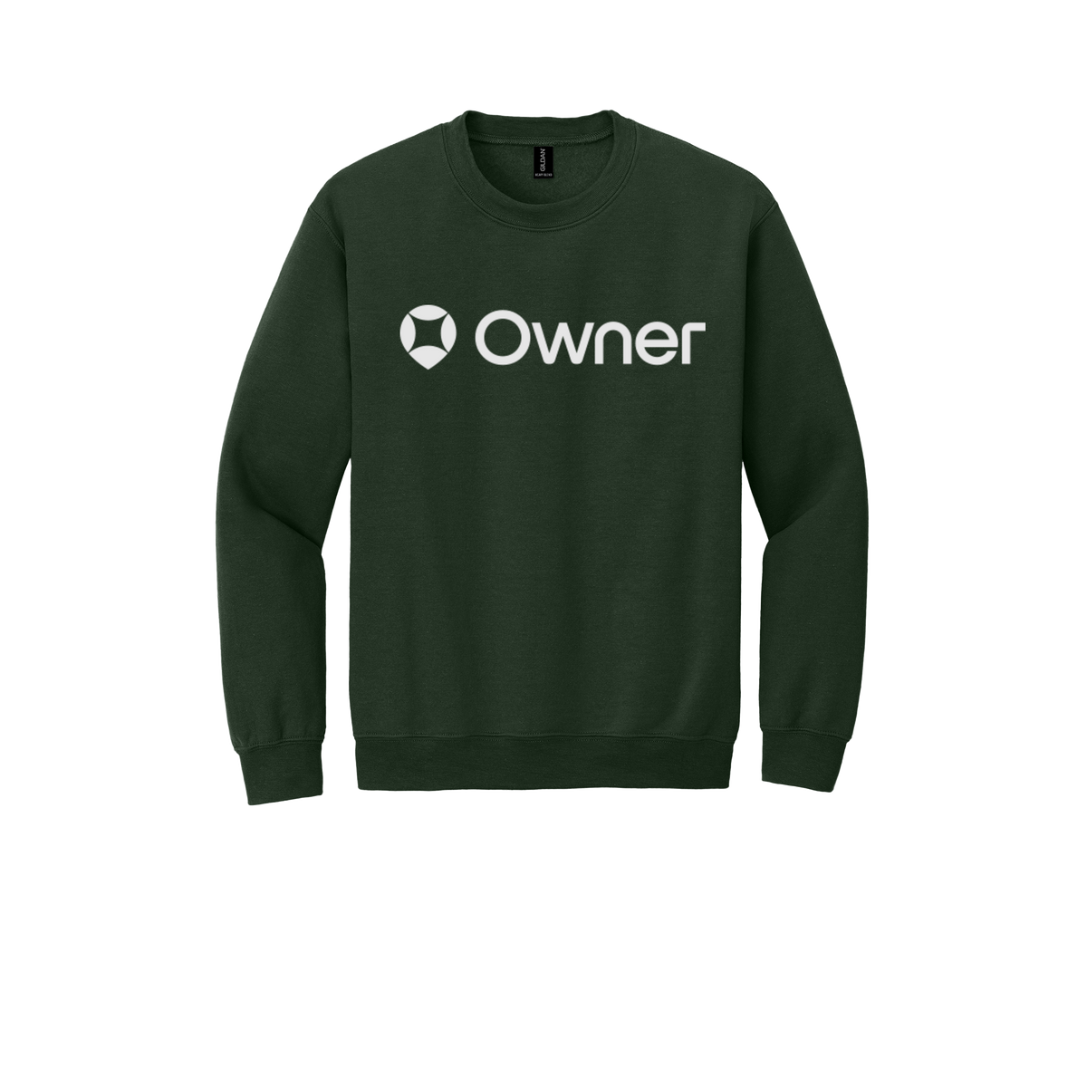 owner-comfort-crewneck-dtf-front-18000-forestgreen-flat-front
