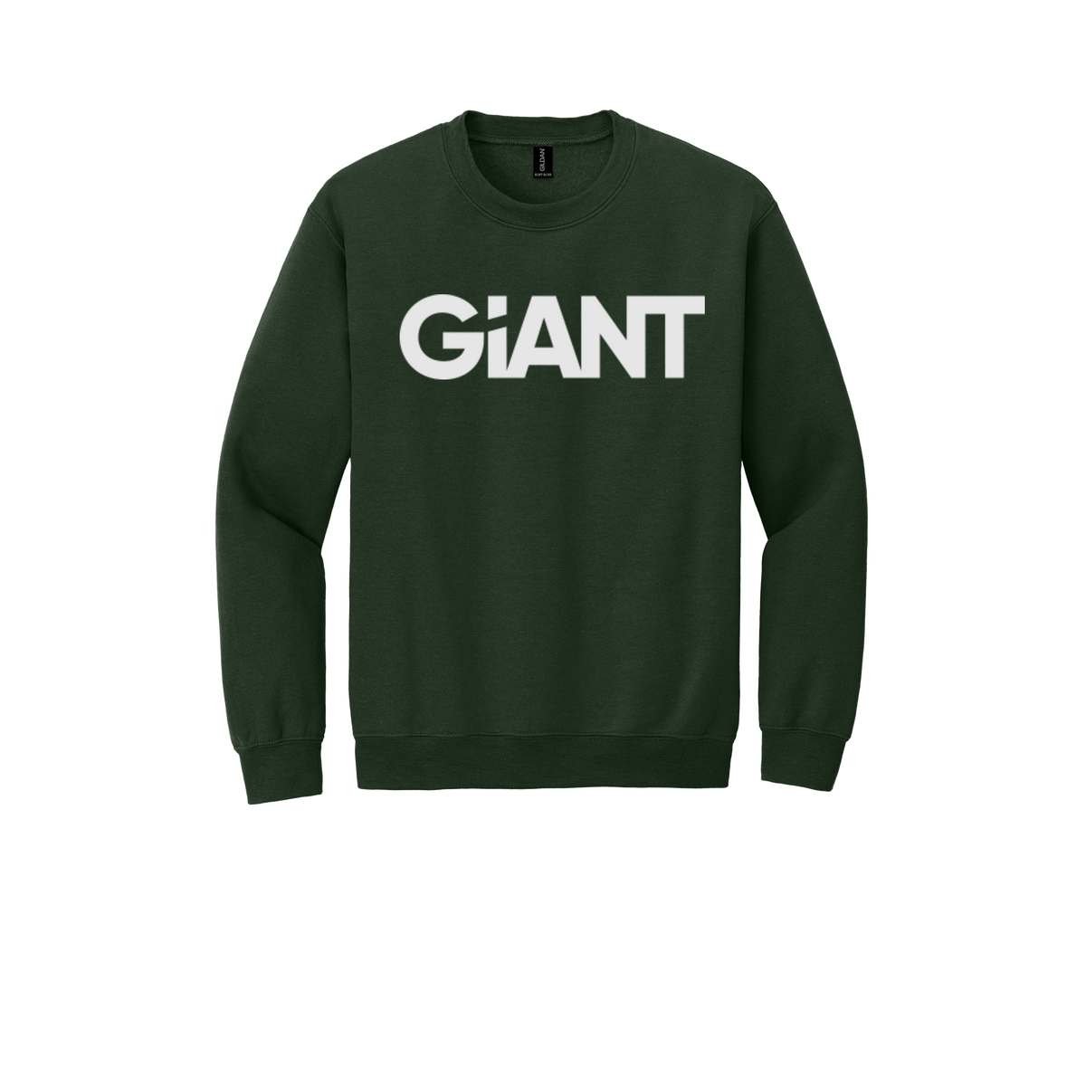 giantworldwide-comfort-crewneck-dtf-front-18000-forestgreen-flat-front