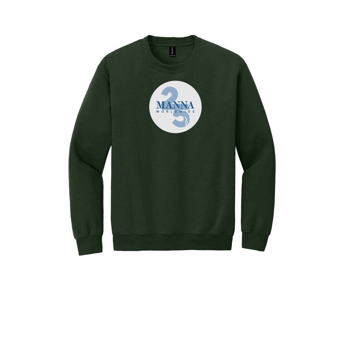 mannaworldwide-comfort-crewneck-dtf-front-18000-forestgreen-flat-front