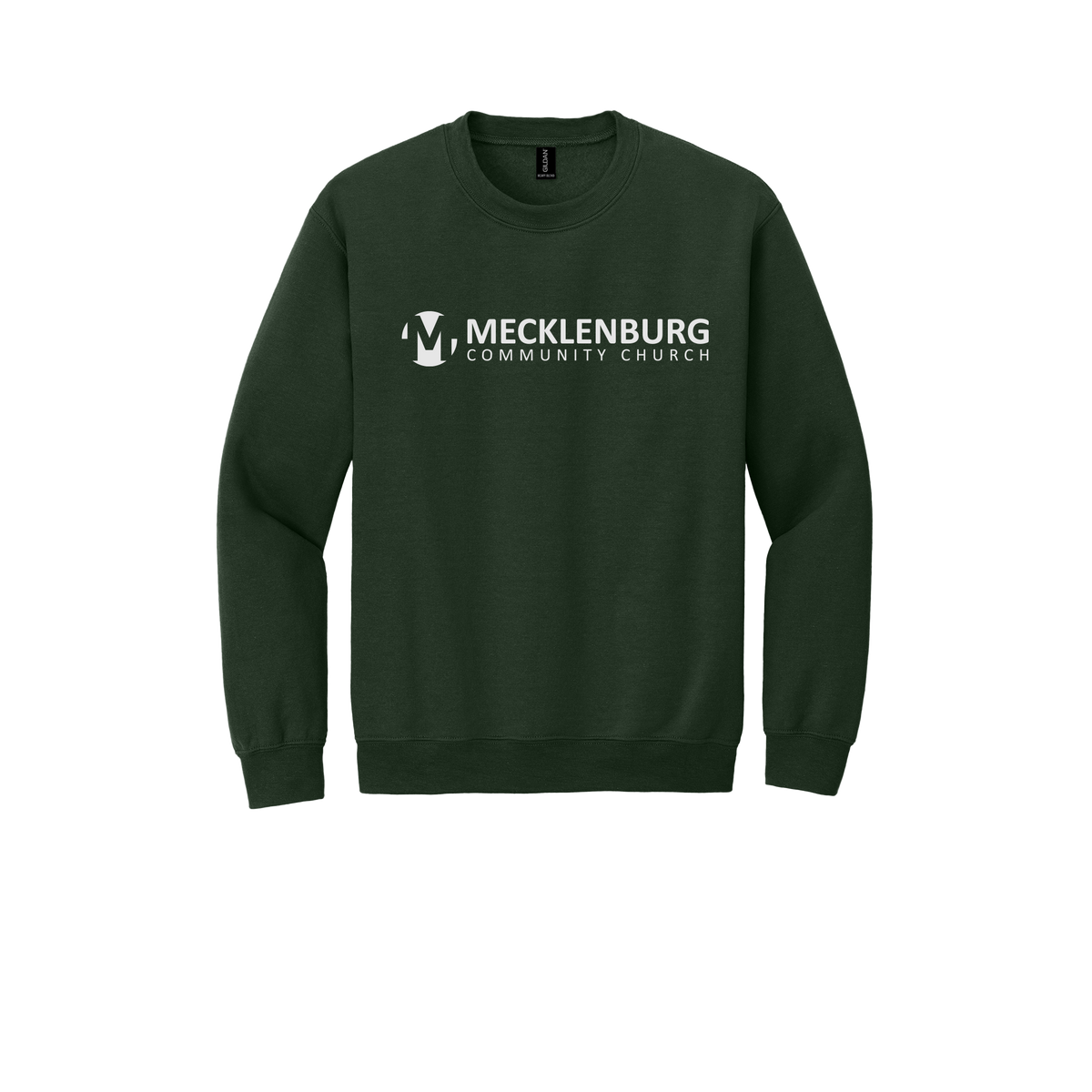 mecklenburg-comfort-crewneck-dtf-front-18000-forestgreen-flat-front