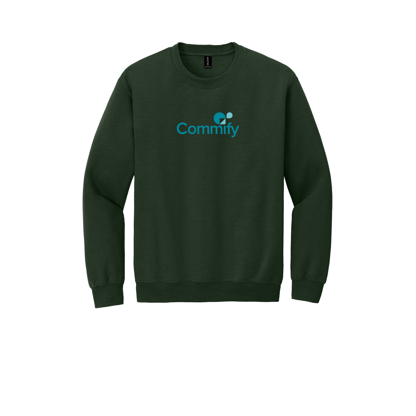 commify-comfort-crewneck-dtf-front-18000-forestgreen-flat-front