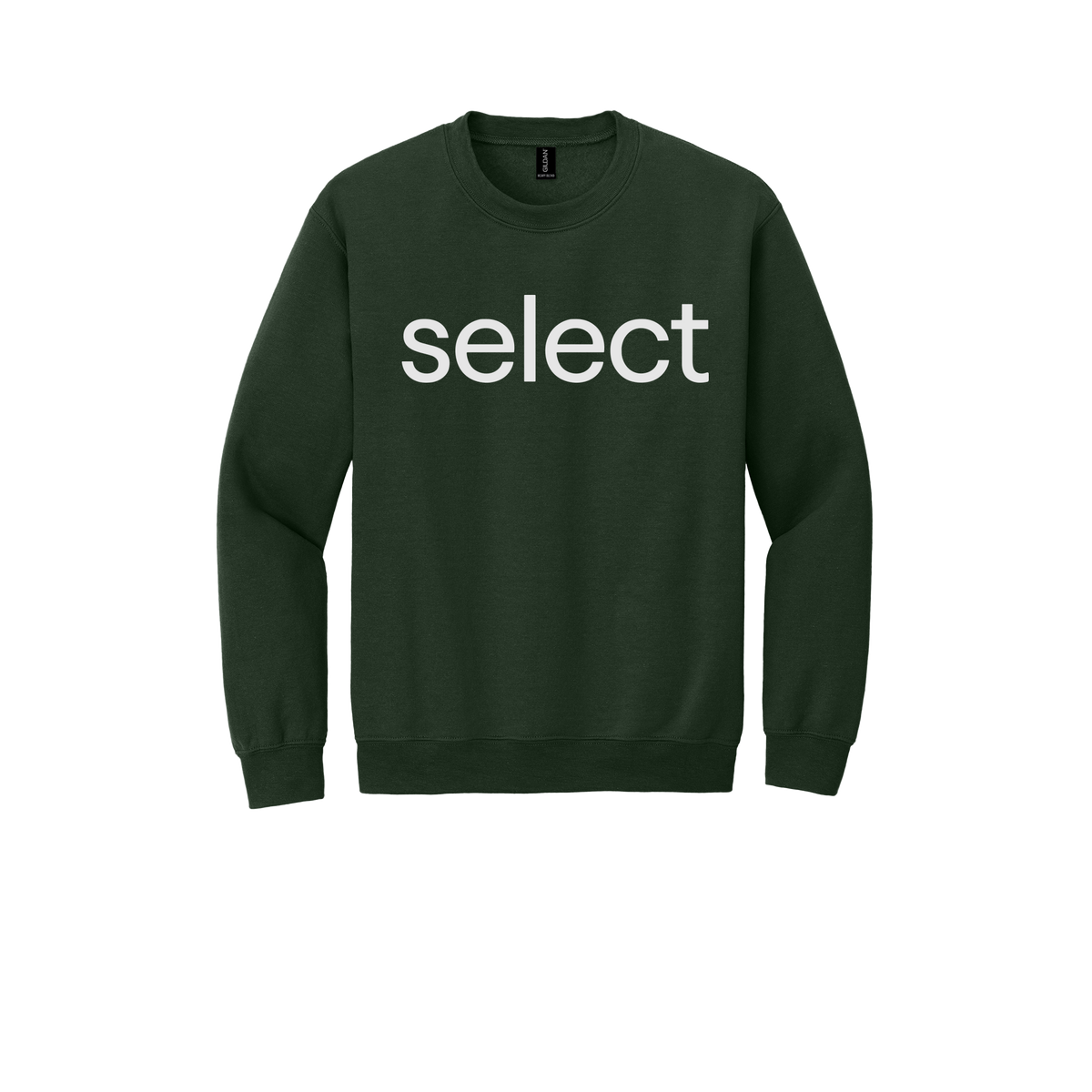 meetselect-comfort-crewneck-dtf-front-18000-forestgreen-flat-front