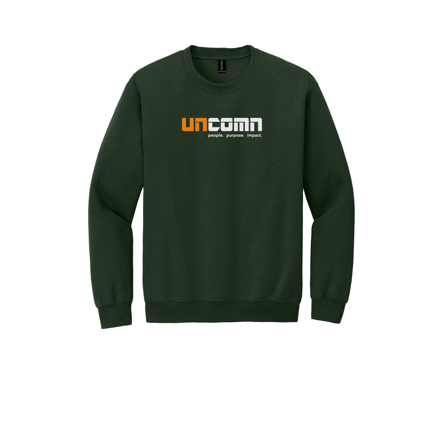 uncomn-comfort-crewneck-dtf-front-18000-forestgreen-flat-front