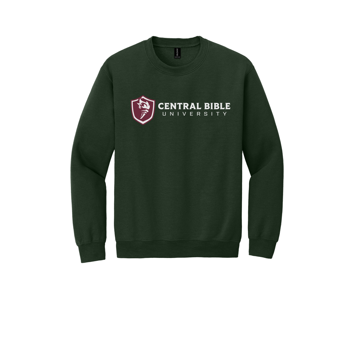 centralbible-comfort-crewneck-dtf-front-18000-forestgreen-flat-front